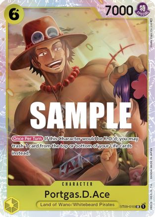 (ST09-010) Portgas.D.Ace - Starter Deck 9: Yamato Foil