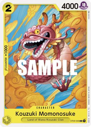 (ST09-006) Kouzuki Momonosuke - Starter Deck 9: Yamato Normal