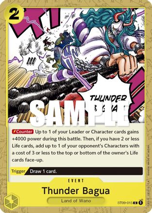 (ST09-015) Thunder Bagua - Starter Deck 9: Yamato Normal