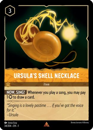 (034/204) Ursula's Shell Necklace - The First Chapter Normal
