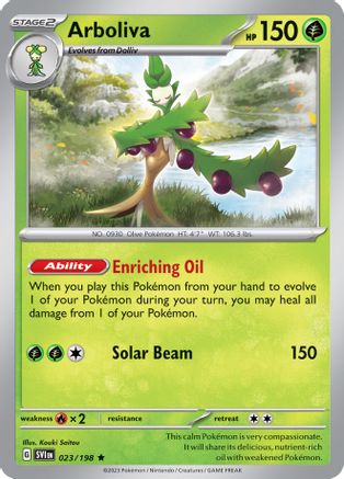 Arboliva (Line Holo) (23/198) - Miscellaneous Cards & Products Holofoil - Rare