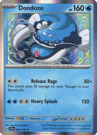 Dondozo 061/198 - Miscellaneous Cards & Products Holofoil - Rare