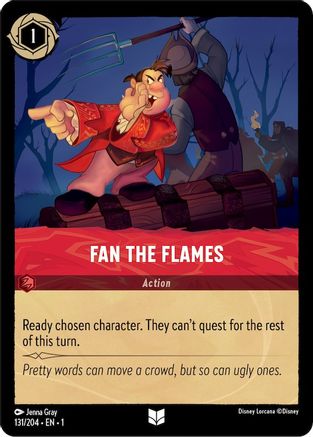 (131/204) Fan the Flames - The First Chapter Cold Foil