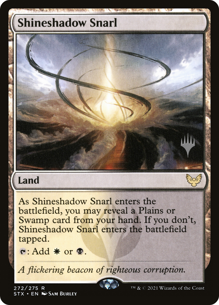 Shineshadow Snarl (PPSTX-272) - Strixhaven: School of Mages Promos (Promo Pack) Foil