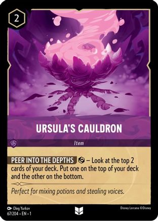 (067/204) Ursula's Cauldron - The First Chapter Cold Foil