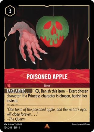 (134/204) Poisoned Apple - The First Chapter Cold Foil