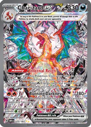 Charizard ex (223/197) - SV03 Obsidian Flames Holofoil - Special Illustration Rare