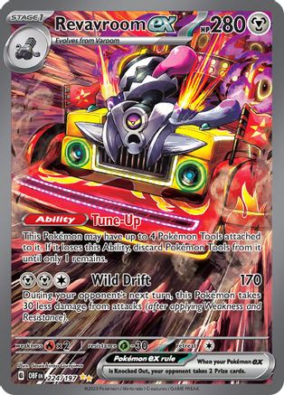 Revavroom ex (224/197) - SV03 Obsidian Flames Holofoil - Special Illustration Rare