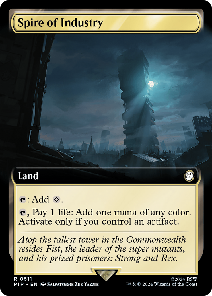 Spire of Industry (Extended Art) (PIP-511) - Fallout: (Extended Art)