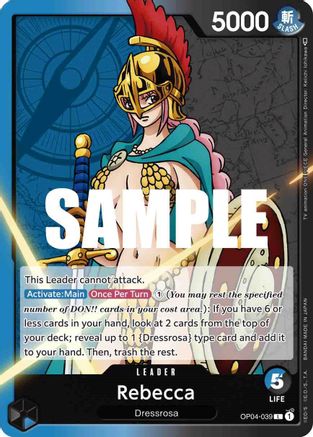 (OP04-039) Rebecca (039) - Kingdoms of Intrigue Normal