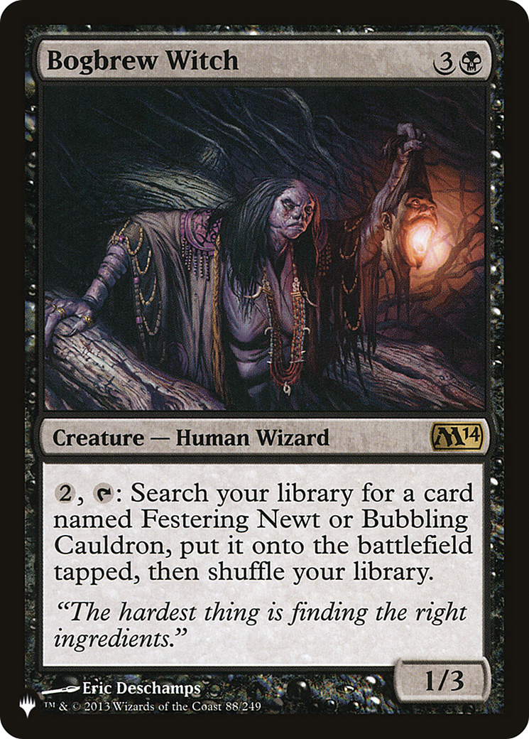 Bogbrew Witch (LIST-M14-88) - The List