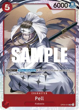 (OP04-013) Pell - Kingdoms of Intrigue Foil