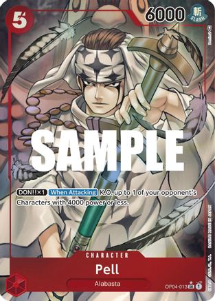 (OP04-013) Pell (Alternate Art) - Kingdoms of Intrigue Foil