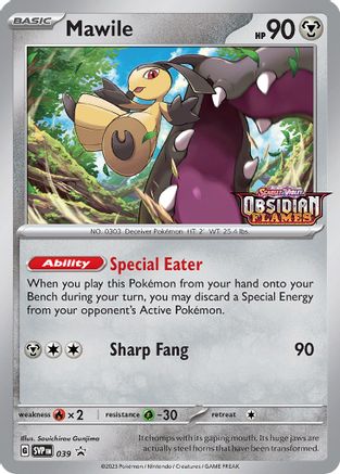 Mawile (Prerelease) (39) - SV Scarlet & Violet Promo Cards Holofoil - Promo