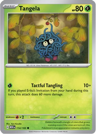 Tangela (114/165) - SV Scarlet & Violet 151 - Common