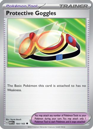 Protective Goggles (164/165) - SV Scarlet & Violet 151 - Uncommon