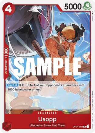 (OP04-003) Usopp - Kingdoms of Intrigue Normal