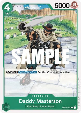 (OP04-027) Daddy Masterson - Kingdoms of Intrigue Normal