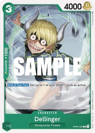 (OP04-029) Dellinger - Kingdoms of Intrigue Normal