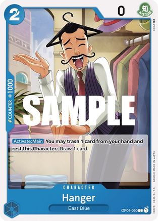 (OP04-050) Hanger - Kingdoms of Intrigue Normal