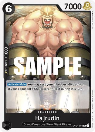(OP04-088) Hajrudin - Kingdoms of Intrigue Normal