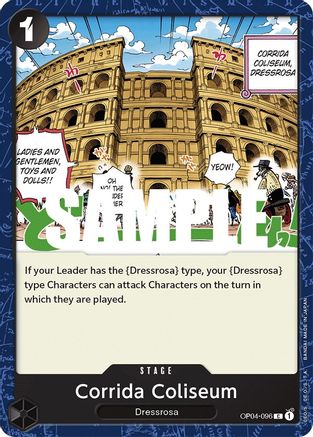 (OP04-096) Corrida Coliseum - Kingdoms of Intrigue Normal