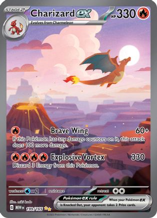 Charizard ex (199/165) - SV Scarlet & Violet 151 Holofoil - Special Illustration Rare