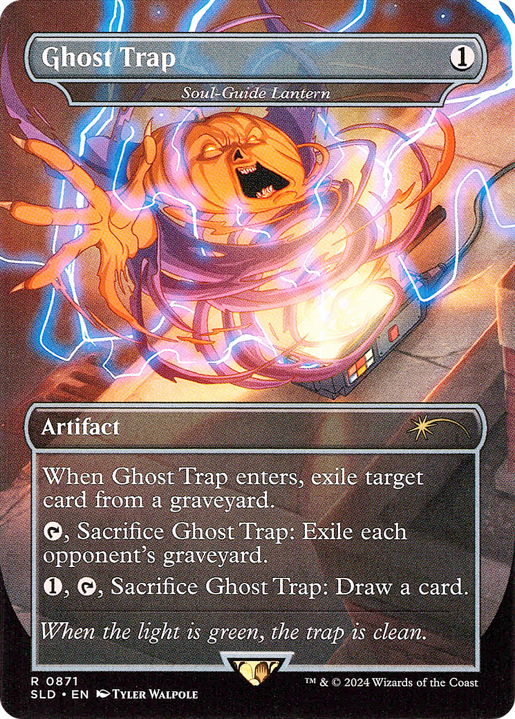 Soul-Guide Lantern (SLD-871) - Secret Lair Drop / Ghost Trap Foil
