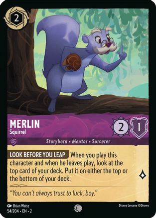 (054/204) Merlin - Squirrel - Rise of the Floodborn Normal