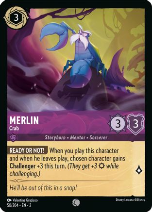 (050/204) Merlin - Crab - Rise of the Floodborn Normal