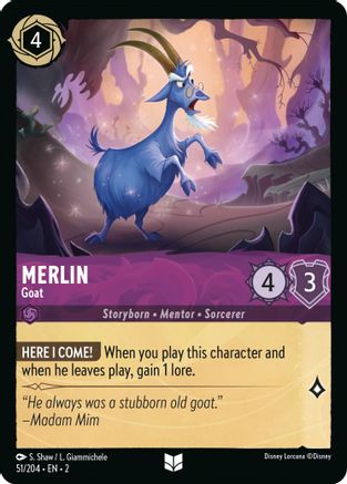 (051/204) Merlin - Goat - Rise of the Floodborn Normal