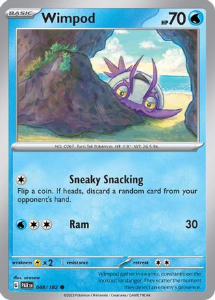 Wimpod (48/182) - SV04 Paradox Rift Reverse Holofoil - Common