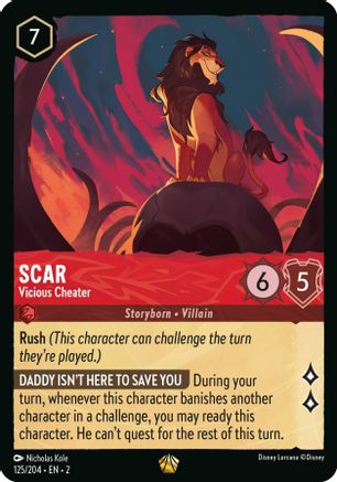 (125/204) Scar - Vicious Cheater - Rise of the Floodborn Normal