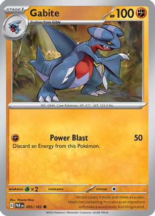 Gabite (95/182) - SV04 Paradox Rift - Common