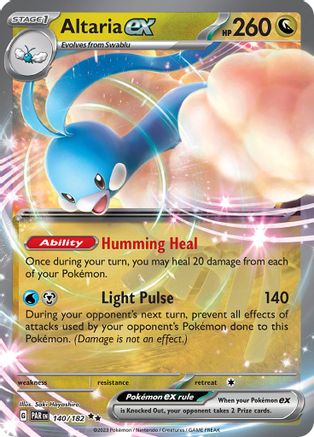 Altaria ex (140/182) - SV04 Paradox Rift Holofoil - Double Rare