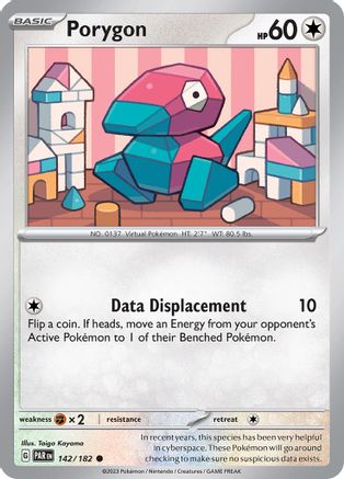 Porygon (142/182) - SV04 Paradox Rift - Common