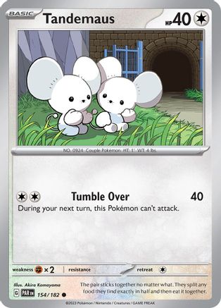 Tandemaus (154/182) - SV04 Paradox Rift Reverse Holofoil - Common