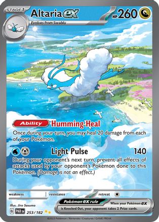 Altaria ex (253/182) - SV04 Paradox Rift Holofoil - Special Illustration Rare