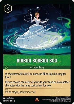 (096/204) Bibbidi Bobbidi Boo - Rise of the Floodborn Cold Foil