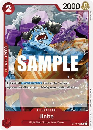(ST10-005) Jinbe - Ultra Deck: The Three Captains Foil