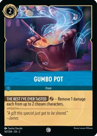 (167/204) Gumbo Pot - Rise of the Floodborn Cold Foil