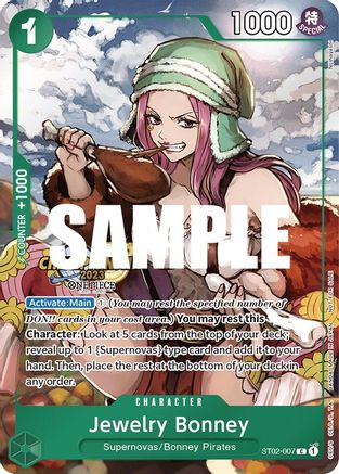 (ST02-007) Jewelry Bonney (CS 2023 Celebration Pack) - One Piece Promotion Cards Foil