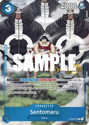 (ST03-007) Sentomaru (CS 2023 Celebration Pack) - One Piece Promotion Cards Foil
