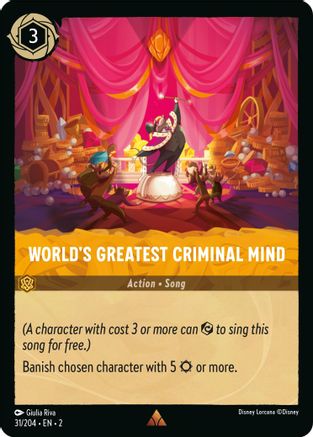(031/204) World's Greatest Criminal Mind - Rise of the Floodborn Cold Foil