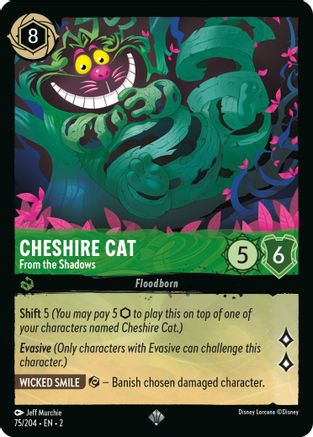 (075/204) Cheshire Cat - From the Shadows - Rise of the Floodborn Normal