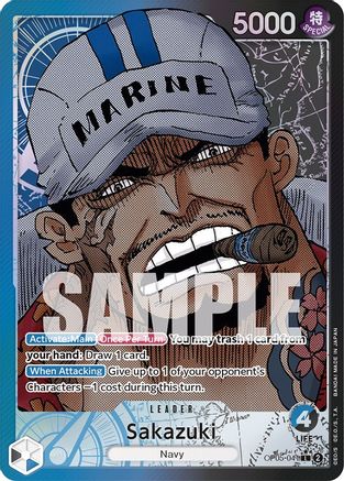 (OP05-041) Sakazuki (Alternate Art) - Awakening of the New Era Foil