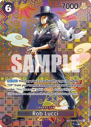 (OP03-092) Rob Lucci (092) (SP) - Awakening of the New Era Foil