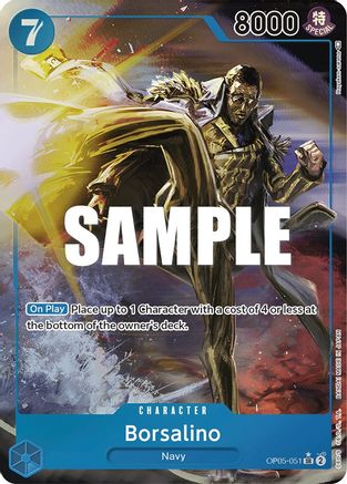 (OP05-051) Borsalino (Alternate Art) - Awakening of the New Era Foil
