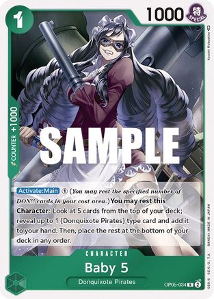 (OP05-034) Baby 5 (034) - Awakening of the New Era Foil