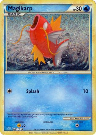 Magikarp (6/034) - Trading Card Game Classic Holofoil - Classic Collection